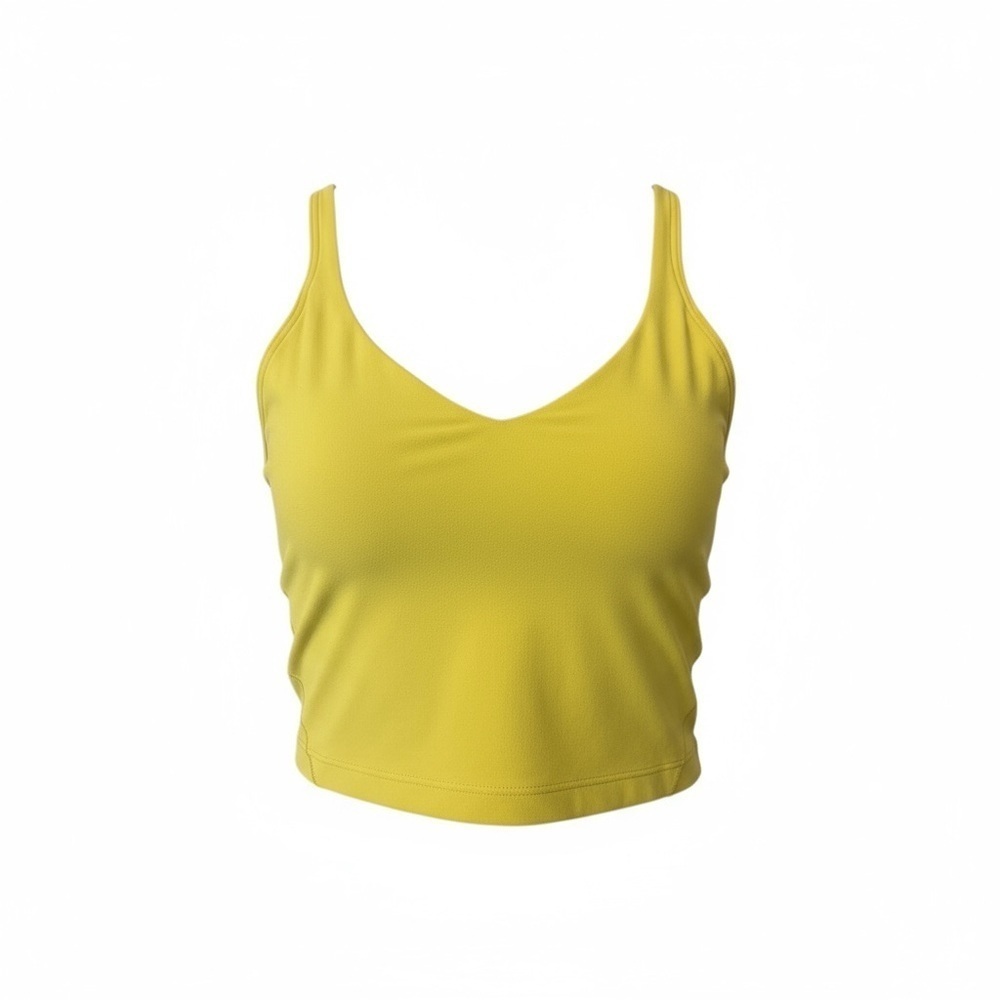 Lululemon Align Yellow Sleeveless Crop Top